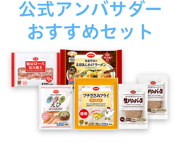 公式アンバサダーおすすめセット