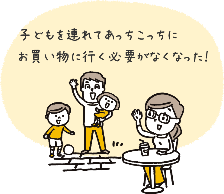 毎週4,000点以上の品揃え食品から日用品まで揃います