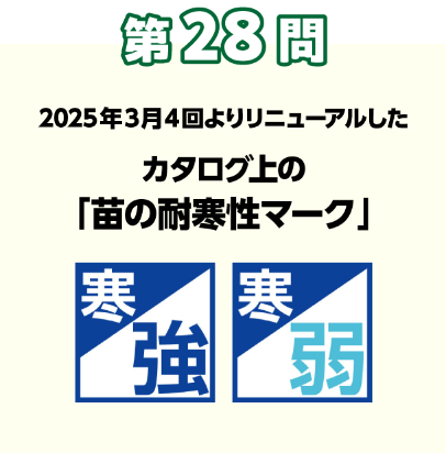 第28問：当てよう！きっかけは組合員の声