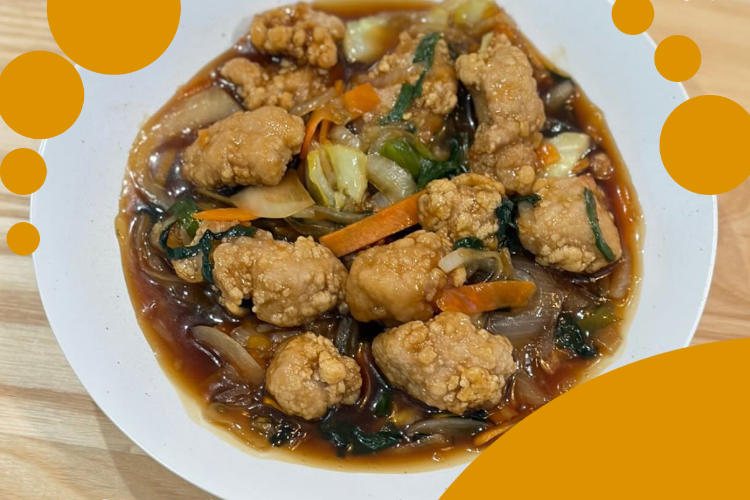 第4期お試しレポート Vol.3国産豚肉を使ったうまか酢豚