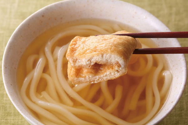 讃岐ふっくら大きなあげのきつねうどん