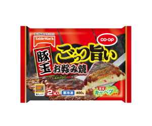 CO・OP&テーブルマーク ごっつ旨いお好み焼 豚玉 2枚入(400g)