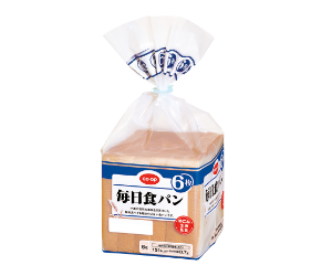 毎日食パン(ゆごね生地配合) 6枚