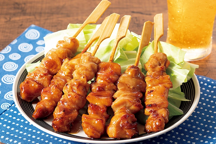 炭火で香ばしく焼き上げたやきとり