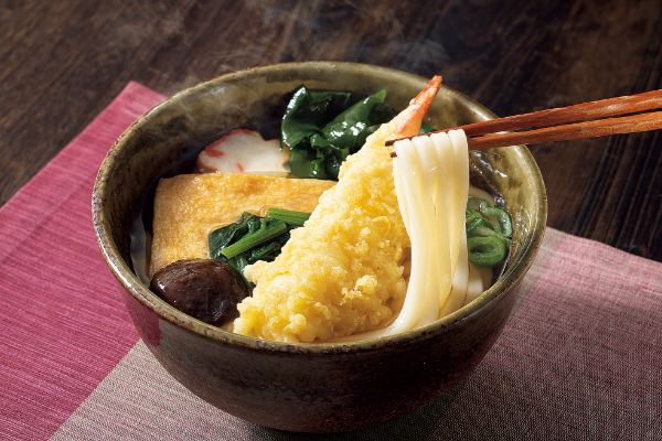 えび天鍋焼きうどん