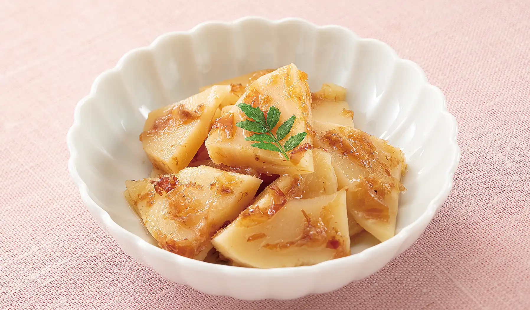 食べきりサイズの竹の子土佐煮