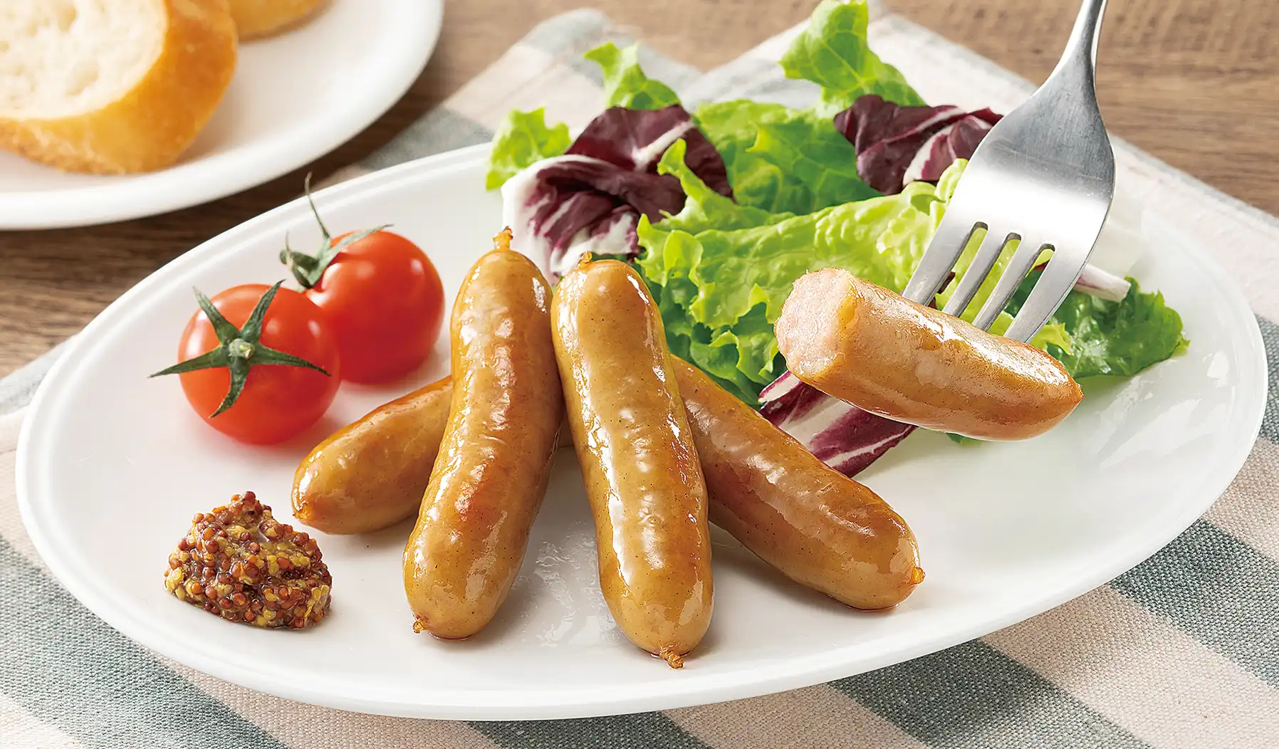 パリッと食感!無えんせきウインナー