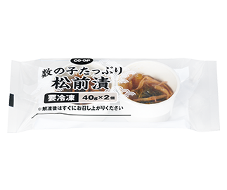 数の子たっぷり松前漬 <br>40g×2個