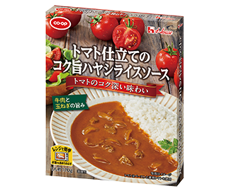 CO・OP&ハウス トマト仕立てのコク旨ハヤシライスソース 170g