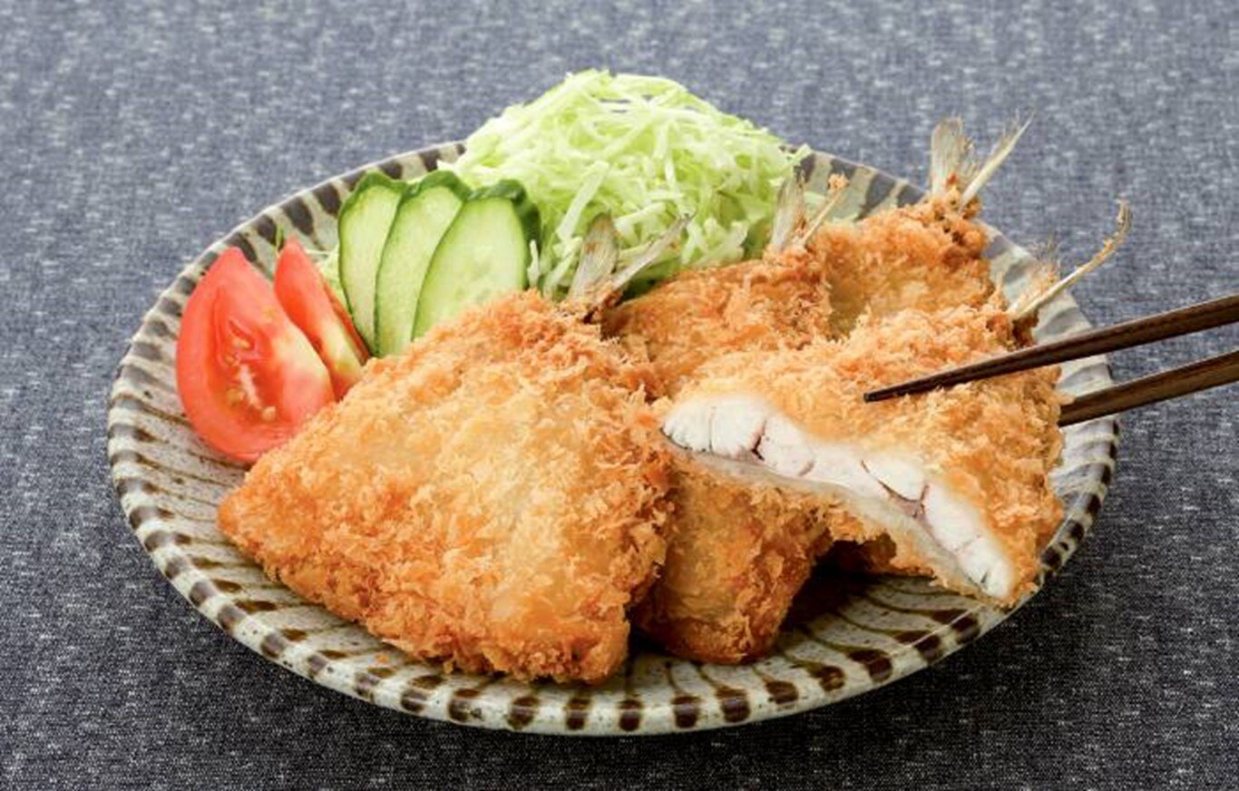 味も食べ応えもバッチリ! 「大きめ手作りあじフライ」