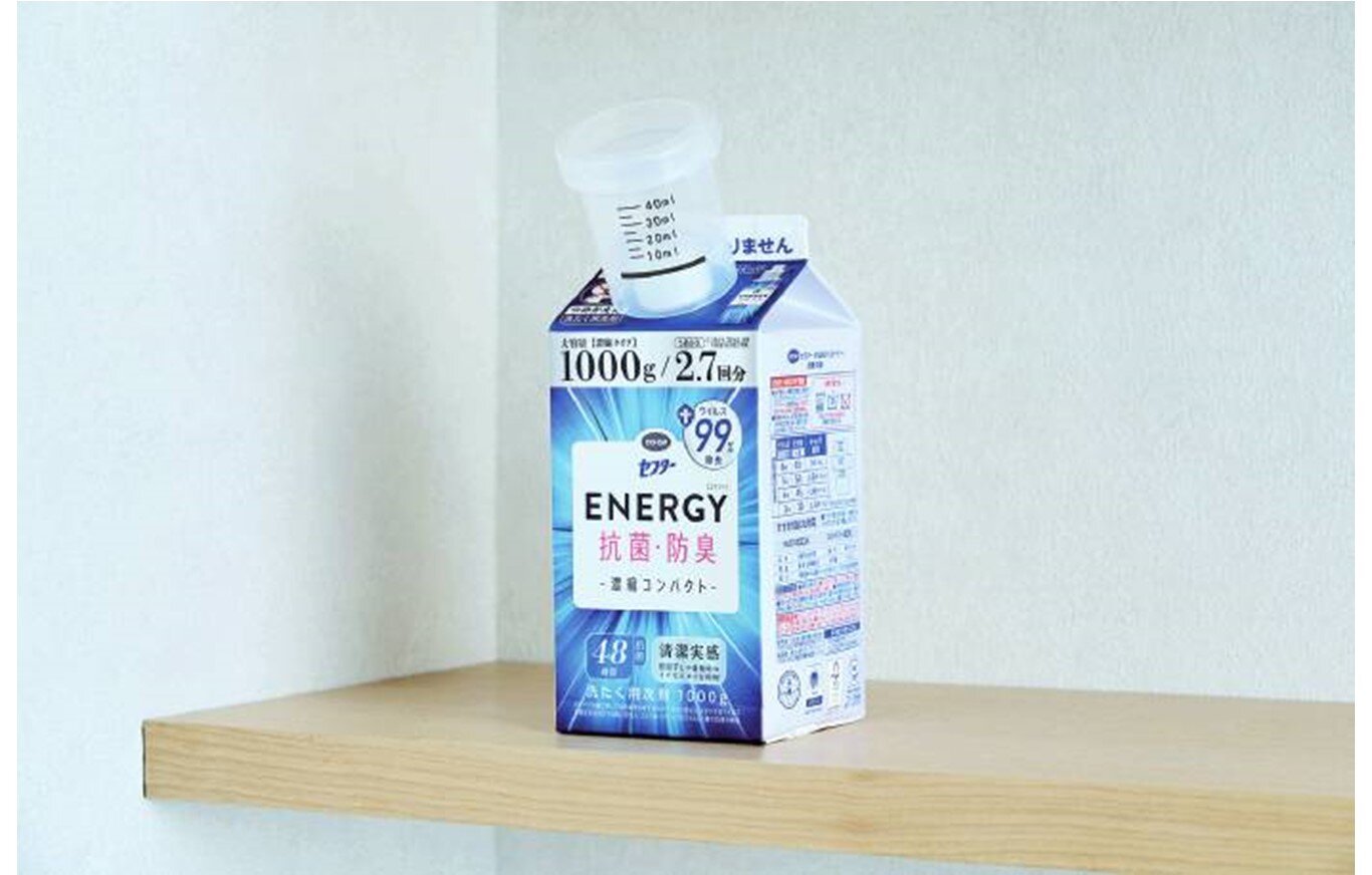 新登場!CO・OP液体洗剤紙パック用計量カップ