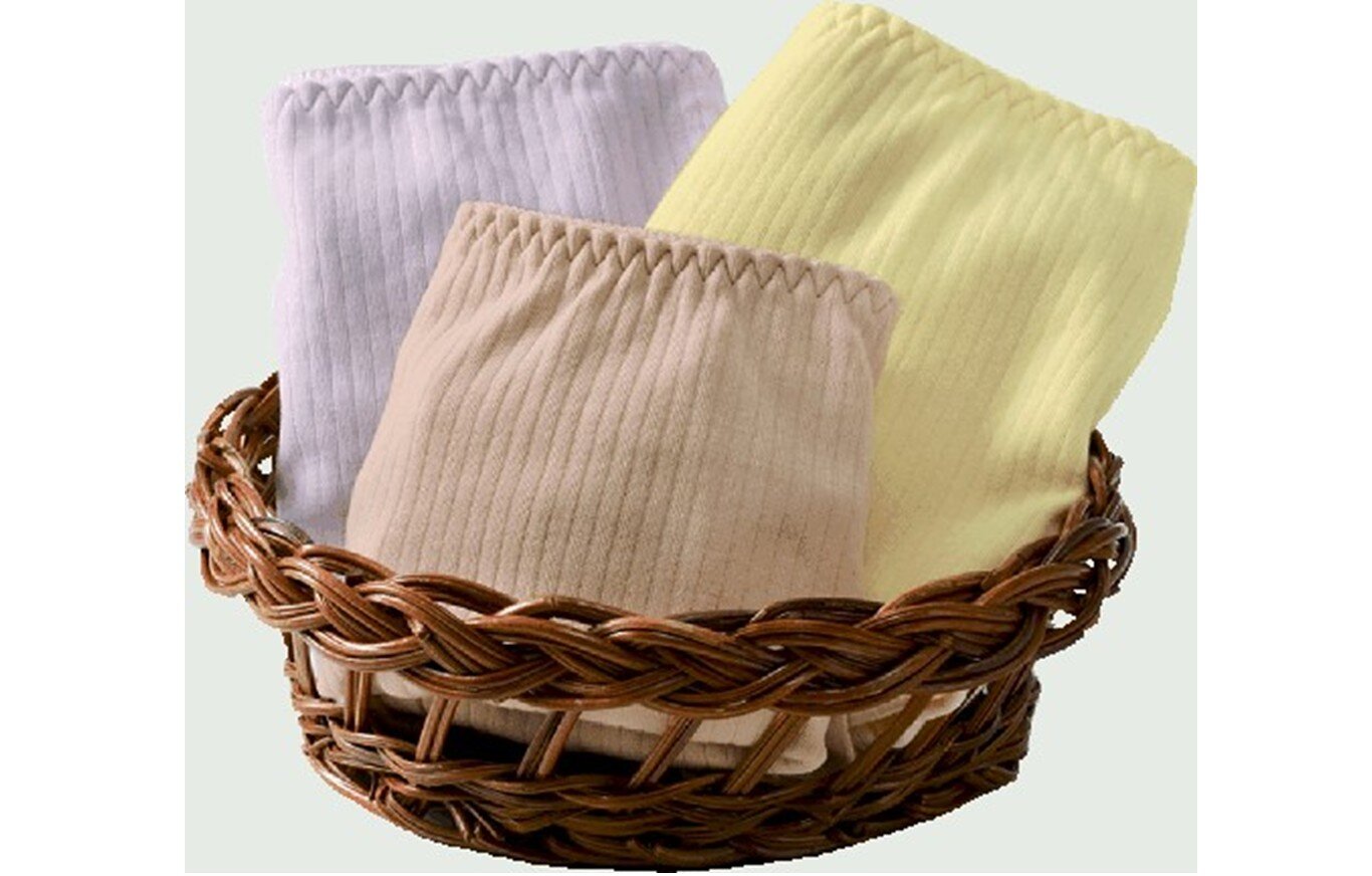 『綿１００％深ばきフライス編ショーツ　３色組』紙面案内を変更しました。