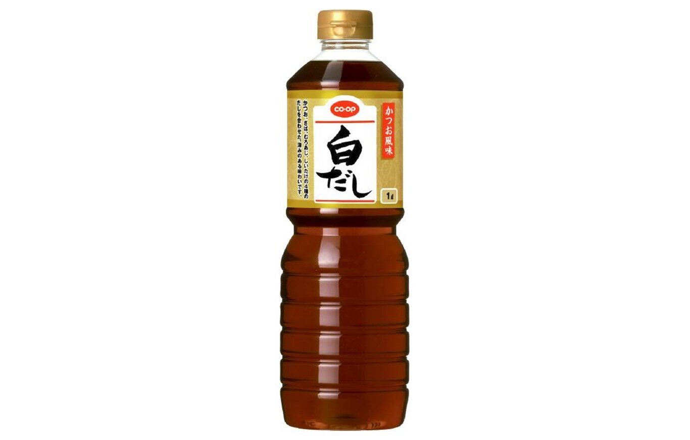キャップが分別しやすくなりました！ 『CO・OP白だし　１ｌ』