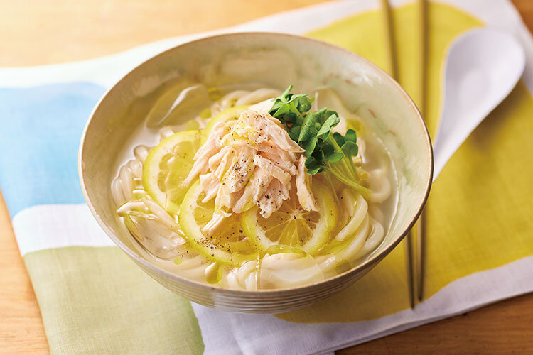 コシがあり、のどごしの良い細うどん