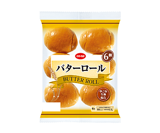 バターロール(ゆごね生地配合) 6個