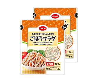 ごぼうサラダ<br>≪マヨネーズ味≫ <br>１００ｇ×２パック