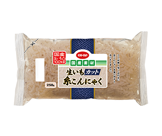 ≪国産素材≫生いもカット糸こんにゃく 250g