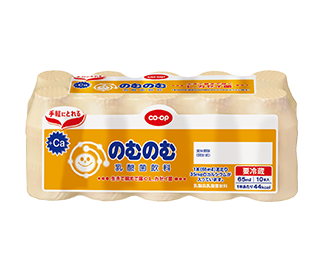 ≪とれる≫のむのむ乳酸菌飲料+Ca 65ml×10本