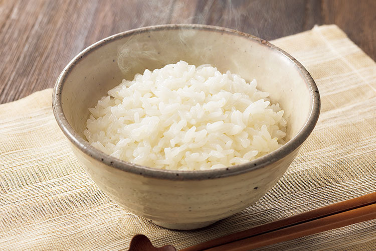 ほどよい粘りと甘みがあり、冷めてもおいしいお米です。