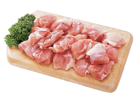 元気鶏若鶏モモ肉切身 (小さめ・バラ凍結)